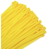 Us Cable Ties Cable Tie, 8", 50 lb, Yellow Nylon, 100 Pack SD8YL100